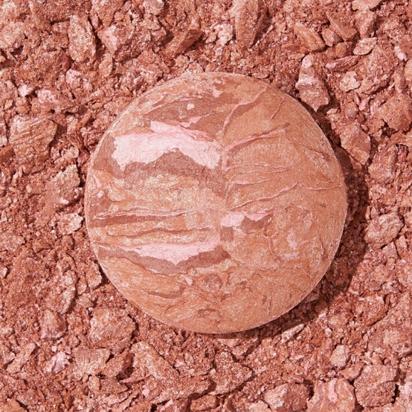🦋 Laura Geller Baked Blush-N-Brighten Marbleized Blush (In Pink Grapefruit) - Picture 4 of 10